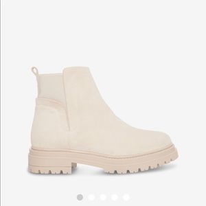 COPY - Moira Sand suede Booties